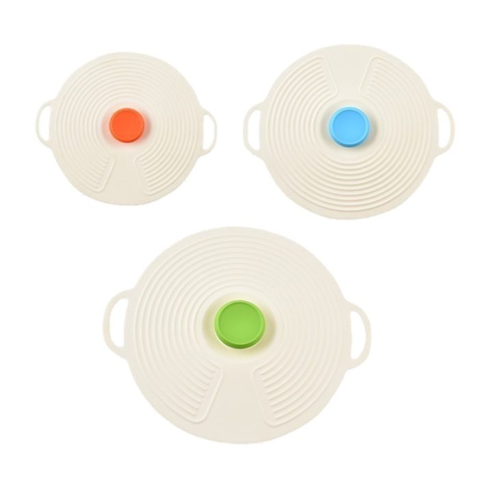 1 Set - Silicone Bowl Food Cover (3 Pcs) - Image 3