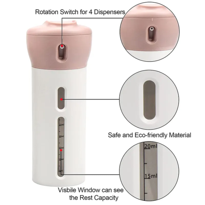 1 Set - Travel Bottle (4 in 1) - Image 7